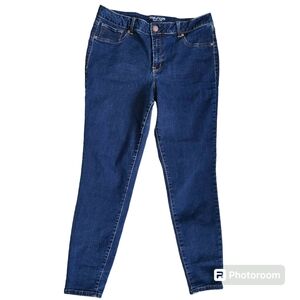 🔥Maurices Skinny Jeans Dark Blue Size XL/36